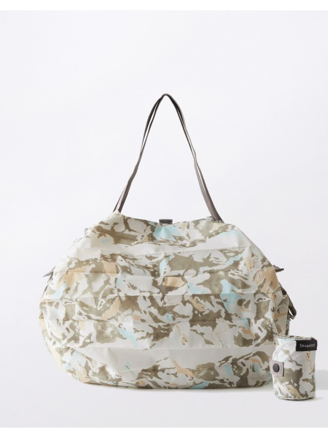 Shupatto Skládací taška One-Pull – M Snowy Peaks